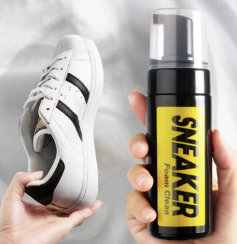 150ml Shoe Cleaner Foam Kit – Water-Free Sneaker Cleaning Set with Brush & Cloth